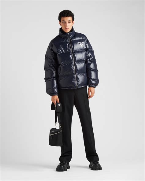 prada coat men's|Prada down jacket men's.